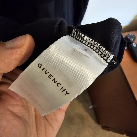 Givenchy Black Hoodie with Logo On Back